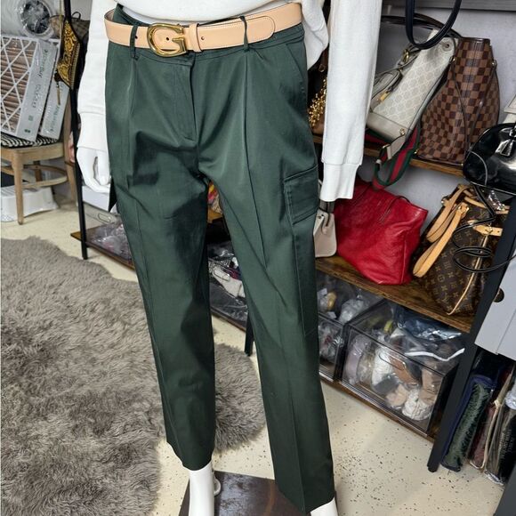 La Perla Green Cargo Style Pants 6 - Picture 1 of 11